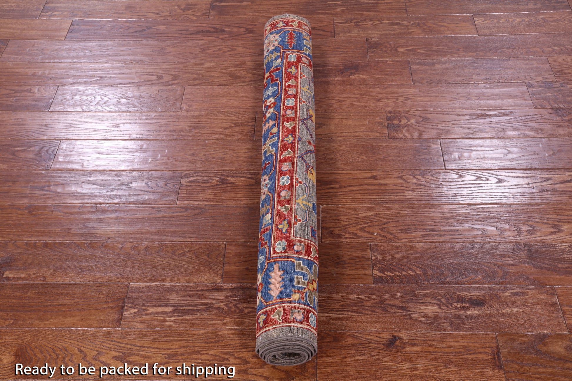 Persian Fine Serapi Hand Knotted Wool Rug - 3' 11" X 5' 11" - Golden Nile