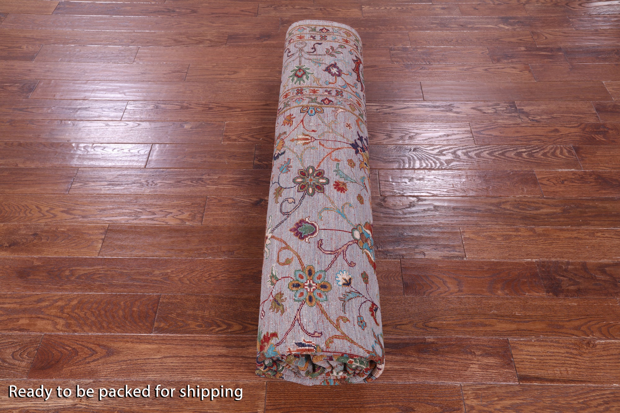 Peshawar Hand Knotted Wool Rug - 8' 10" X 11' 9" - Golden Nile