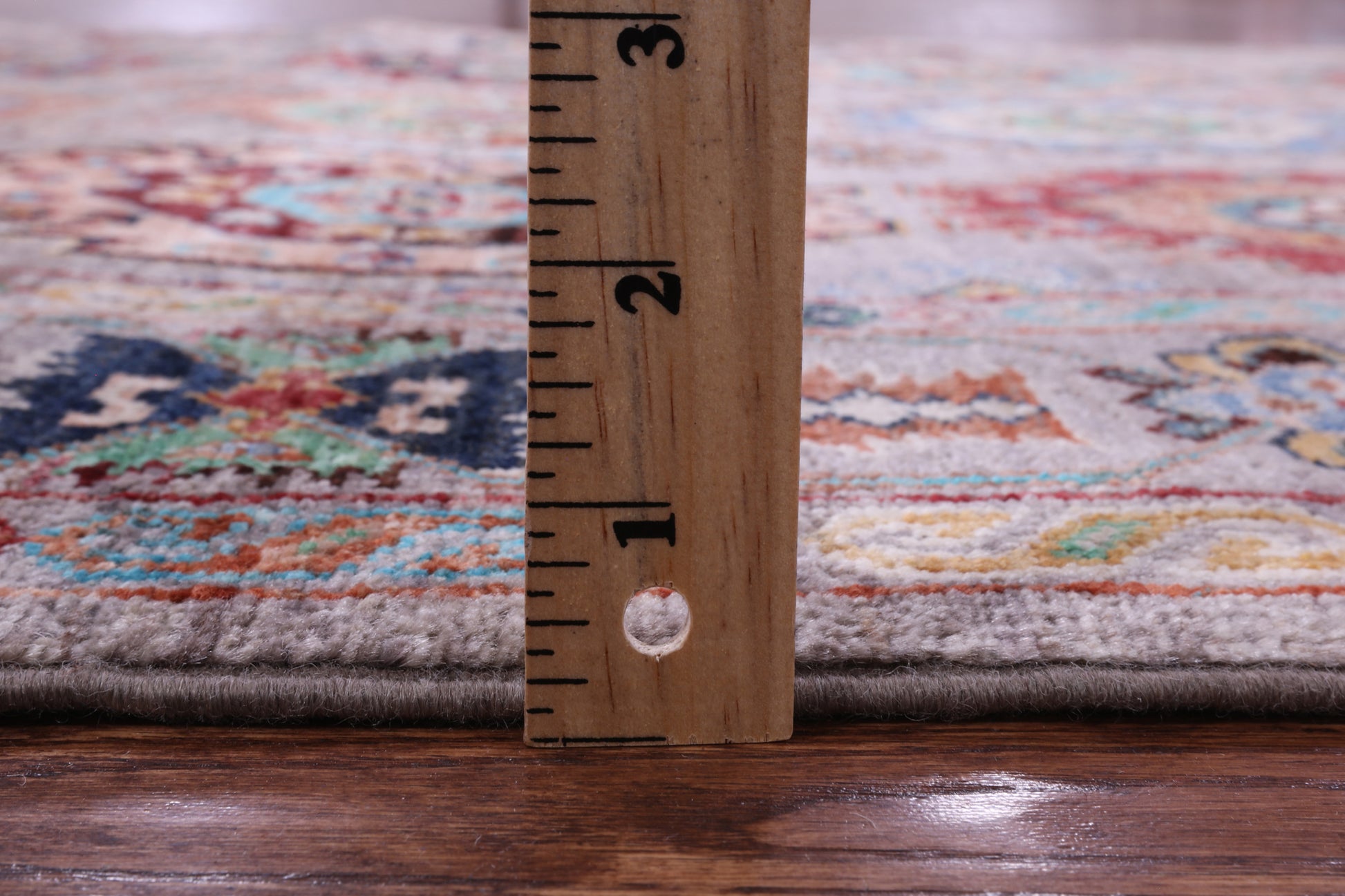 Turkmen Ersari Hand Knotted Wool Rug - 4' 3" X 6' 1" - Golden Nile
