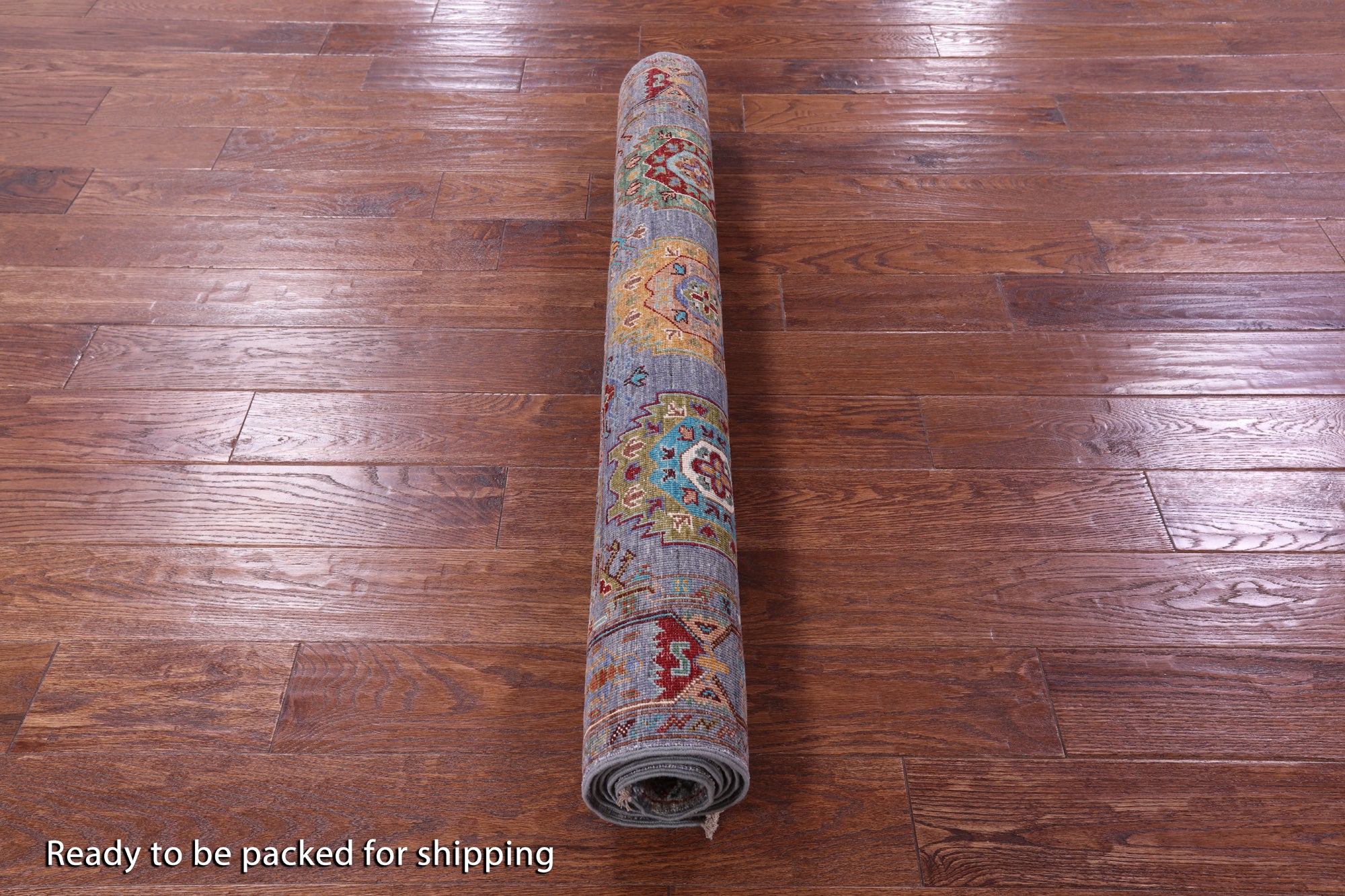 Turkmen Ersari Hand Knotted Wool Rug - 4' 0" X 6' 0" - Golden Nile