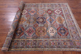 Turkmen Ersari Hand Knotted Wool Rug - 5' 8" X 8' 1" - Golden Nile