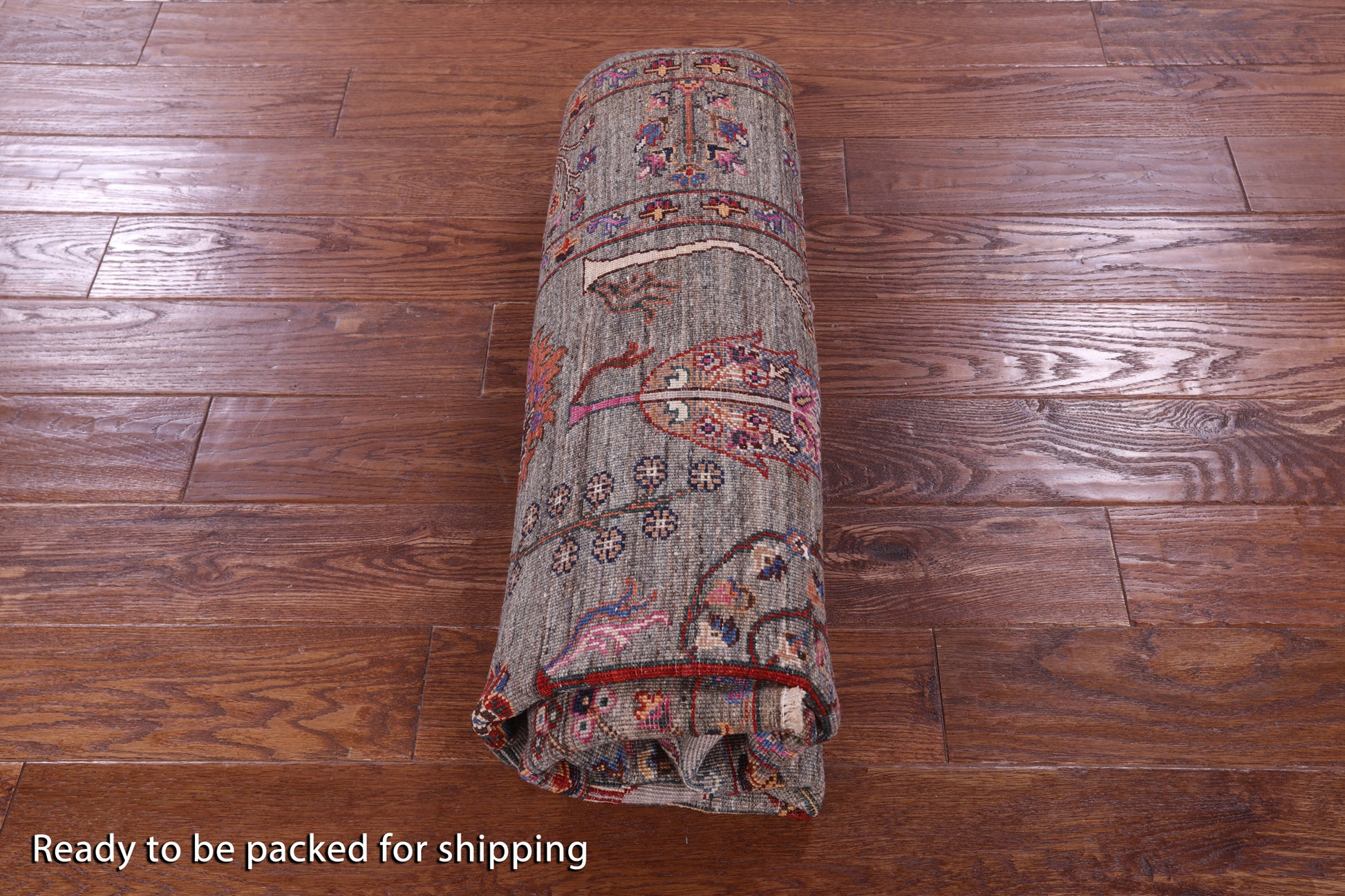 Peshawar Hand Knotted Wool Rug - 4' 10" X 6' 7" - Golden Nile