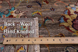 Peshawar Hand Knotted Wool Rug - 5' 1" X 6' 10" - Golden Nile