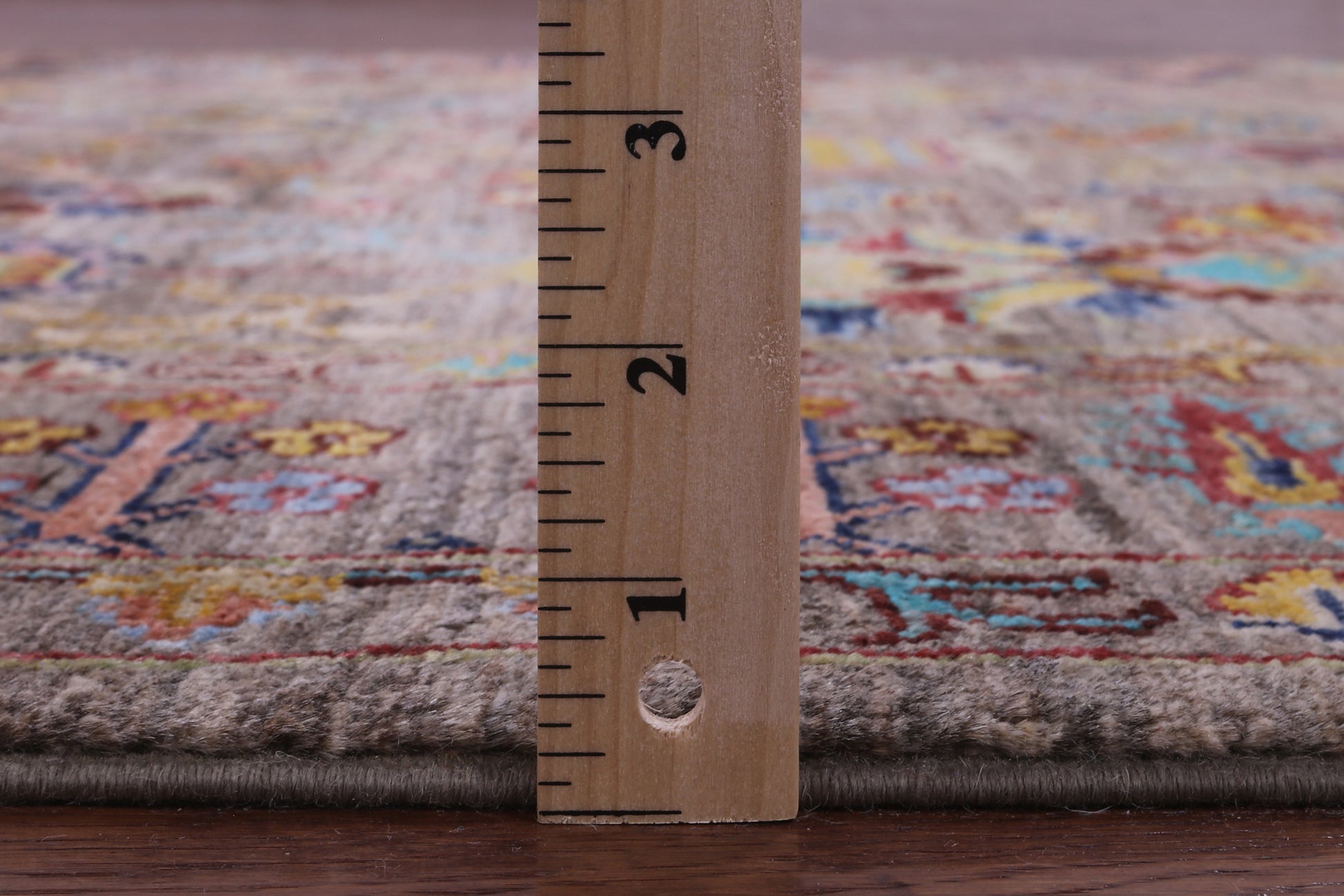 Peshawar Hand Knotted Wool Rug - 5' 1" X 6' 10" - Golden Nile