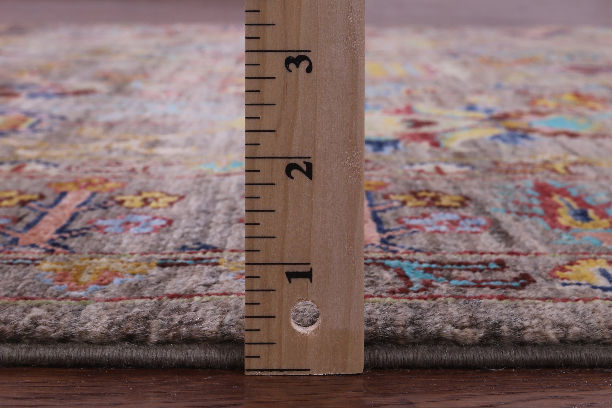 Peshawar Hand Knotted Wool Rug - 5' 1" X 6' 10" - Golden Nile