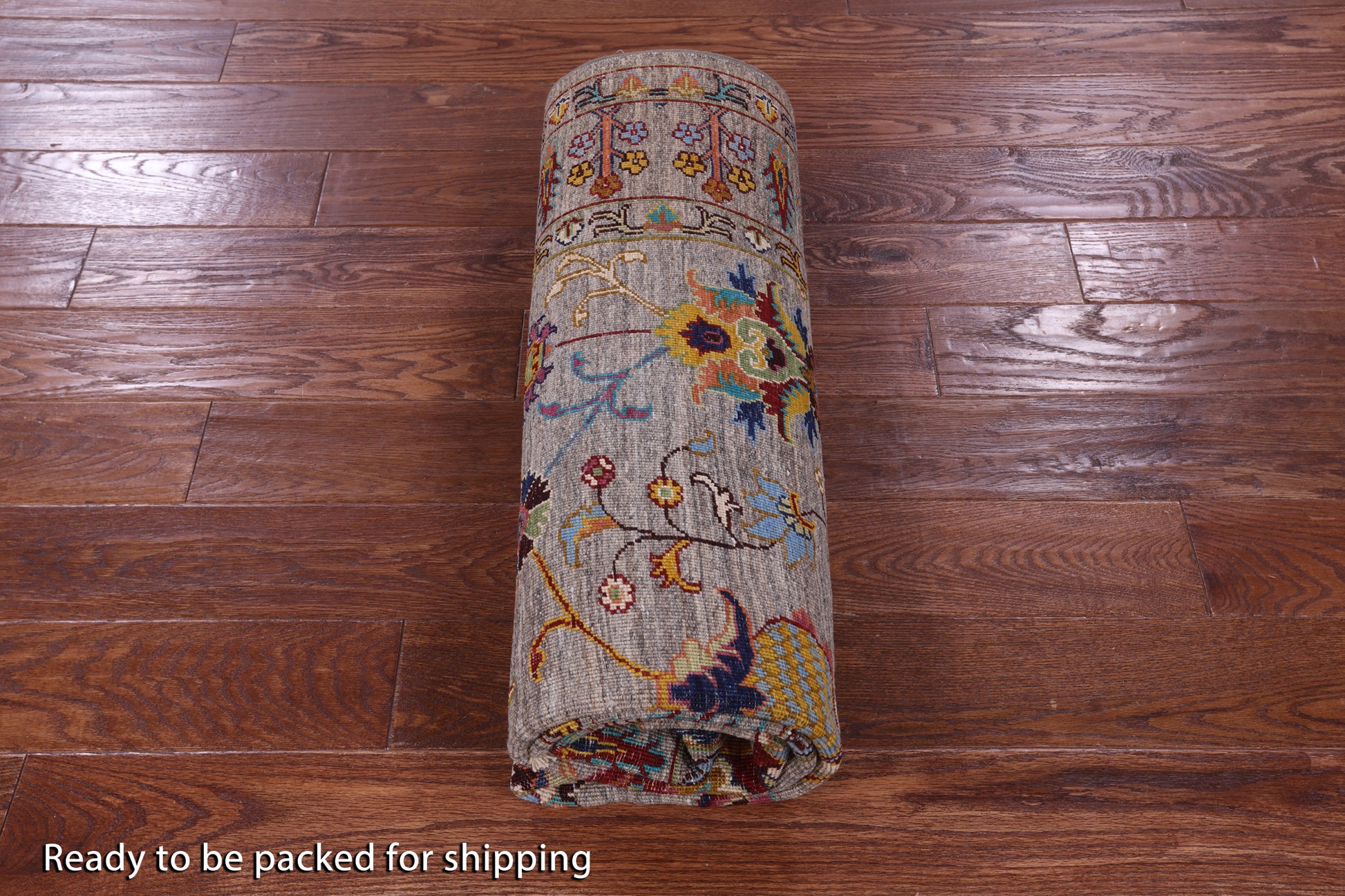 Peshawar Hand Knotted Wool Rug - 5' 1" X 6' 10" - Golden Nile