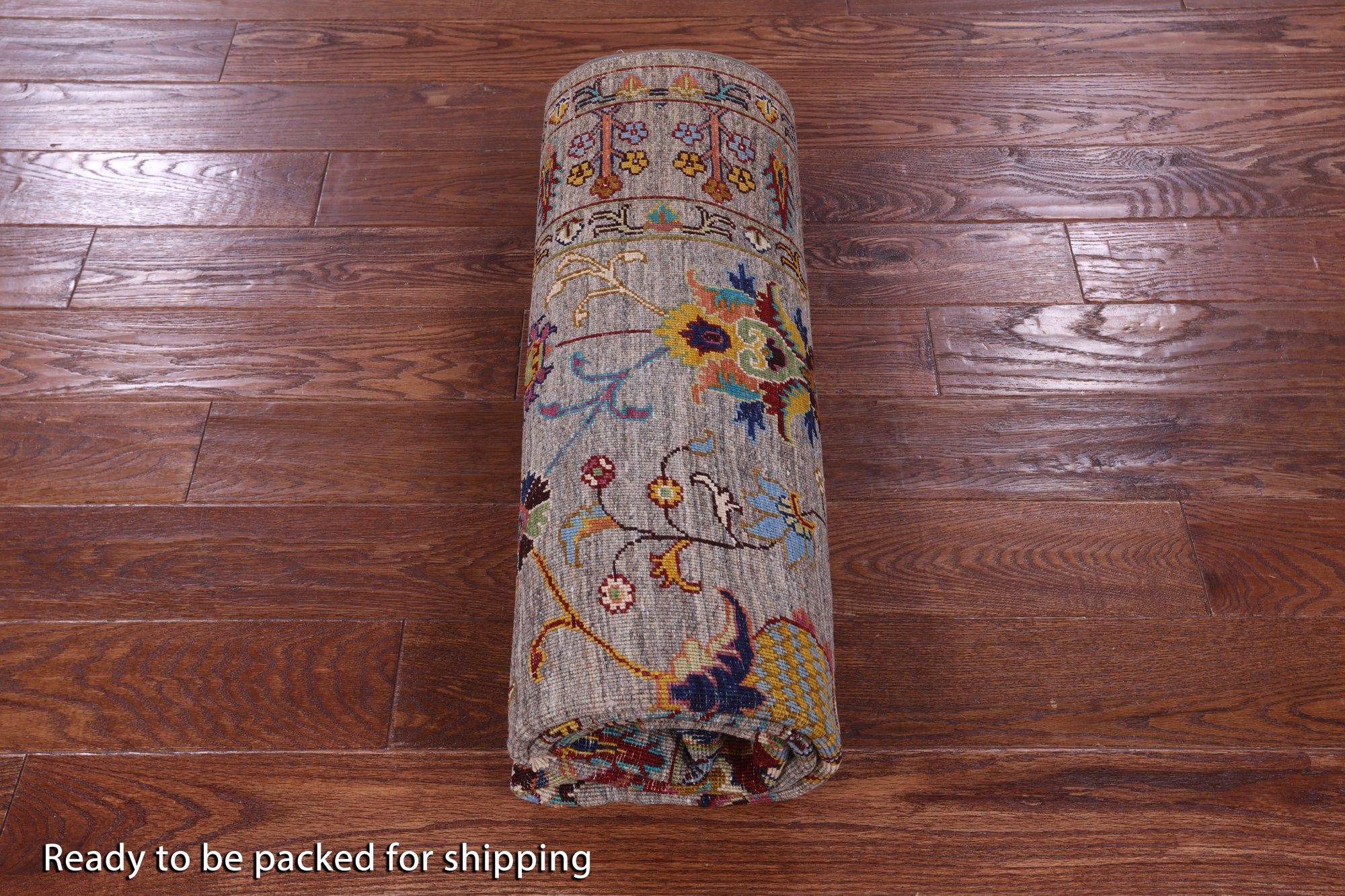 Peshawar Hand Knotted Wool Rug - 5' 1" X 6' 10" - Golden Nile