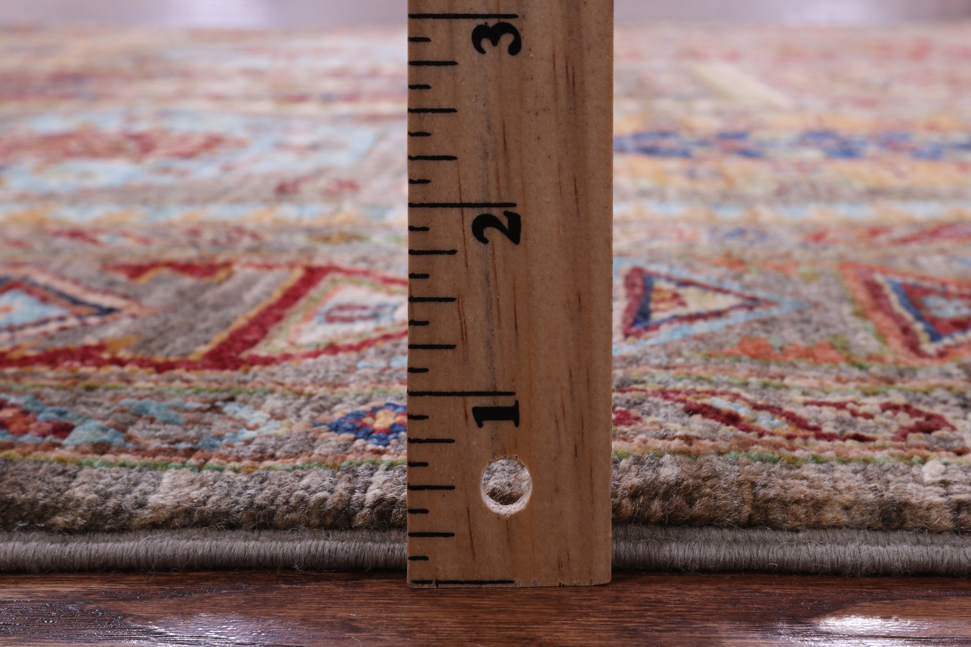 Turkmen Ersari Handmade Wool Rug - 4' 9" X 6' 7" - Golden Nile