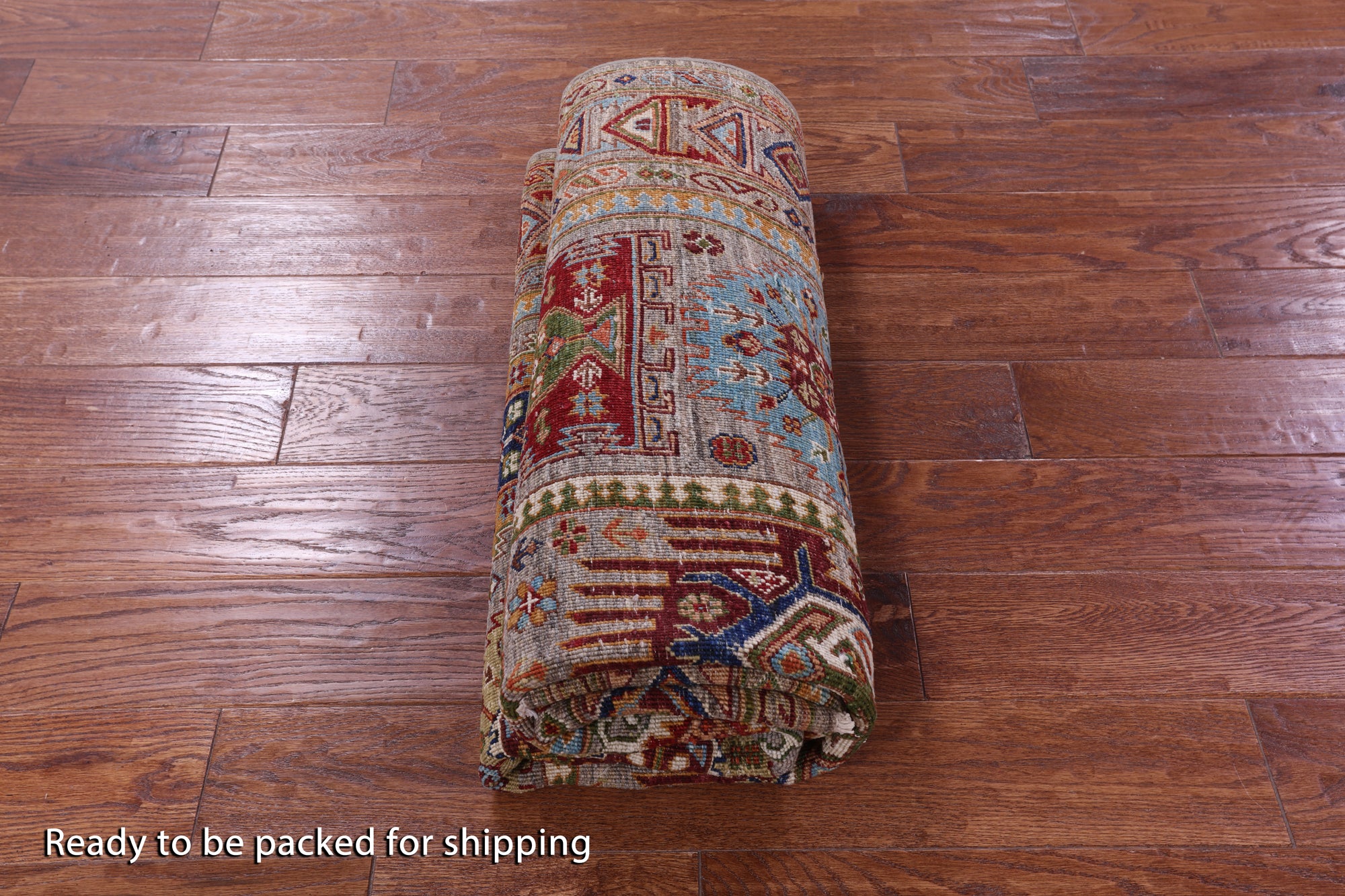 Turkmen Ersari Handmade Wool Rug - 4' 9" X 6' 7" - Golden Nile
