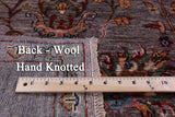 Peshawar Hand Knotted Wool Rug - 4' 10" X 6' 8" - Golden Nile