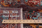 Turkmen Ersari Hand Knotted Wool Rug - 5' 0" X 7' 2" - Golden Nile