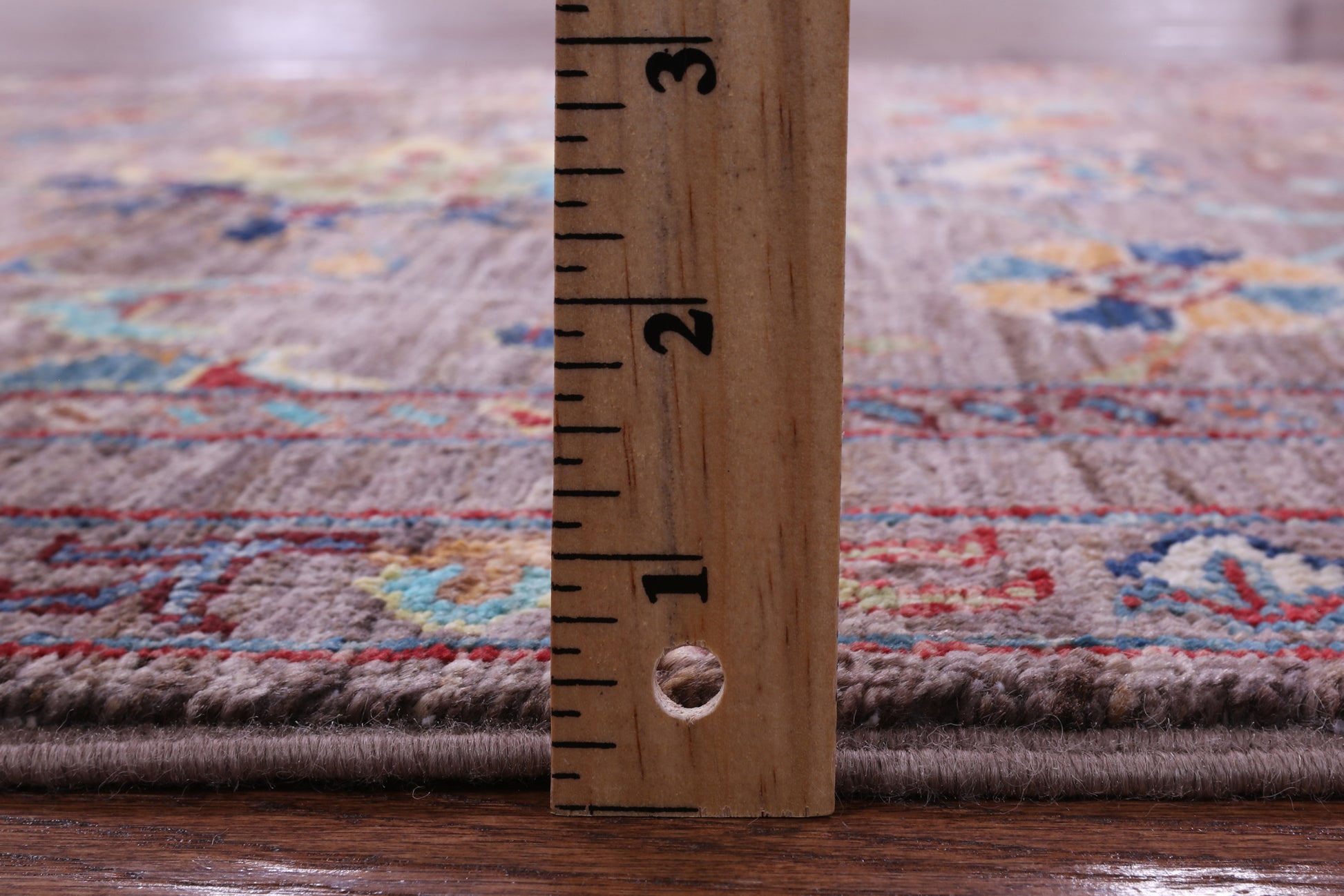 Peshawar Hand Knotted Wool Runner Rug - 2' 9" X 9' 11" - Golden Nile