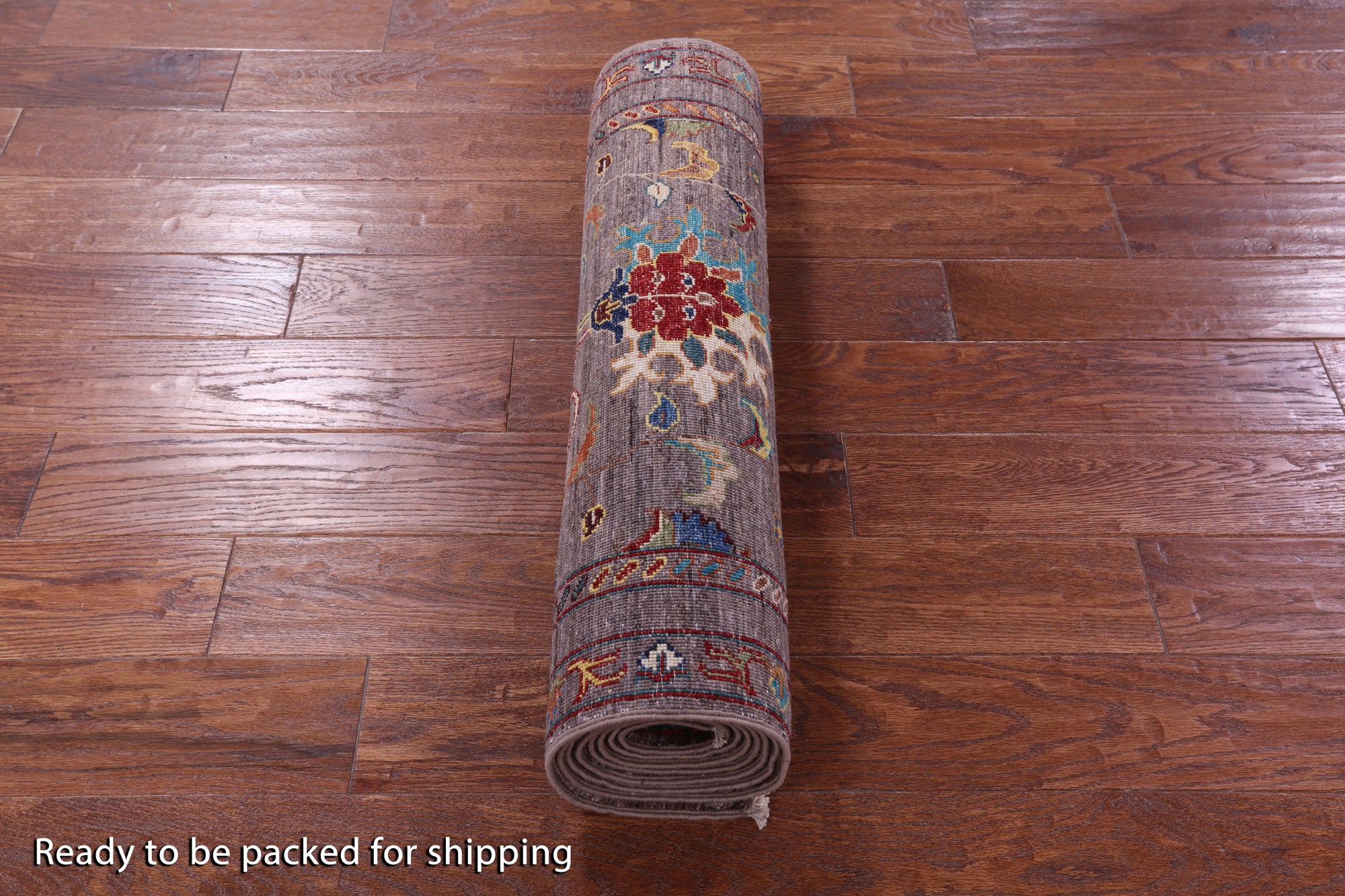Peshawar Hand Knotted Wool Runner Rug - 2' 9" X 9' 11" - Golden Nile
