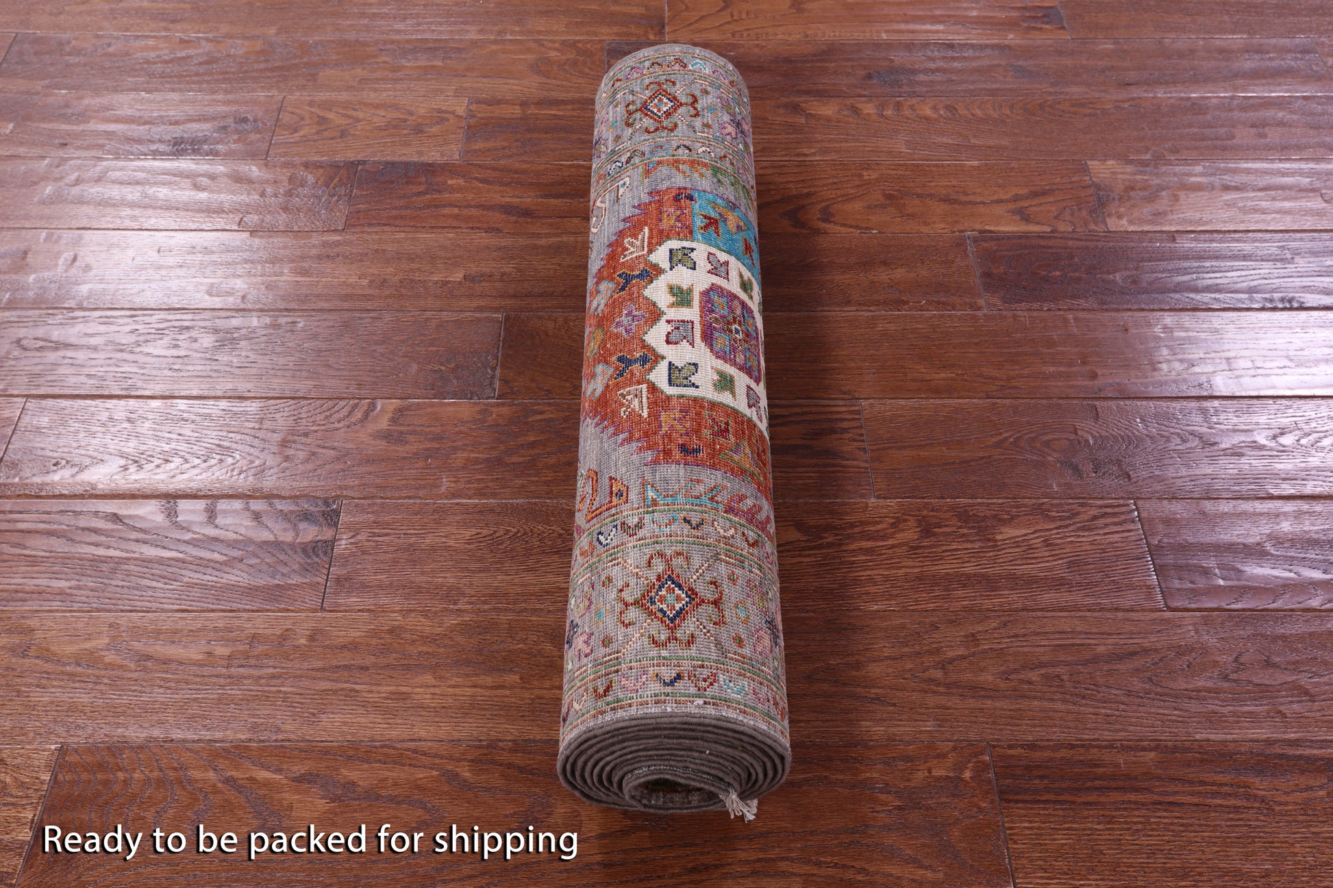 Turkmen Ersari Handmade Wool Runner Rug - 2' 8" X 9' 9" - Golden Nile