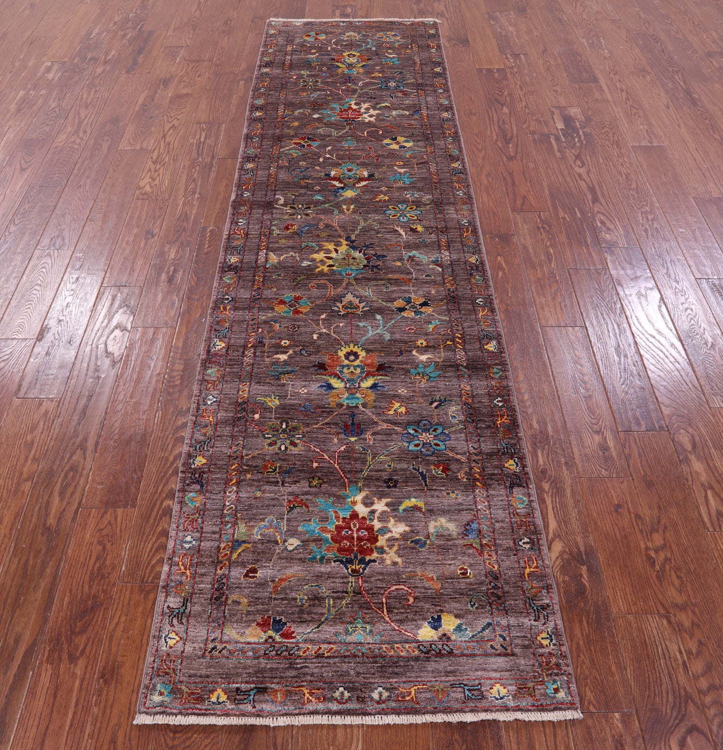Peshawar Handmade Wool Runner Rug - 2' 8" X 9' 11" - Golden Nile