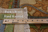 William Morris Handmade Wool Area Rug - 7' 10" X 10' 2" - Golden Nile