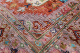 Turkmen Ersari Hand Knotted Wool Runner Rug - 2' 9" X 9' 9" - Golden Nile