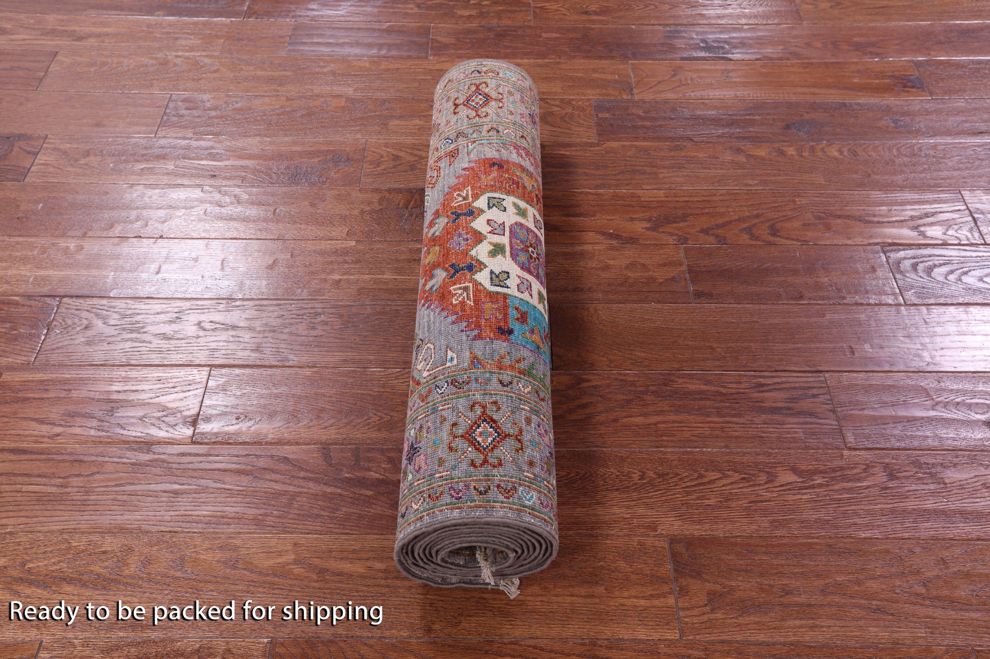 Turkmen Ersari Hand Knotted Wool Runner Rug - 2' 9" X 9' 9" - Golden Nile