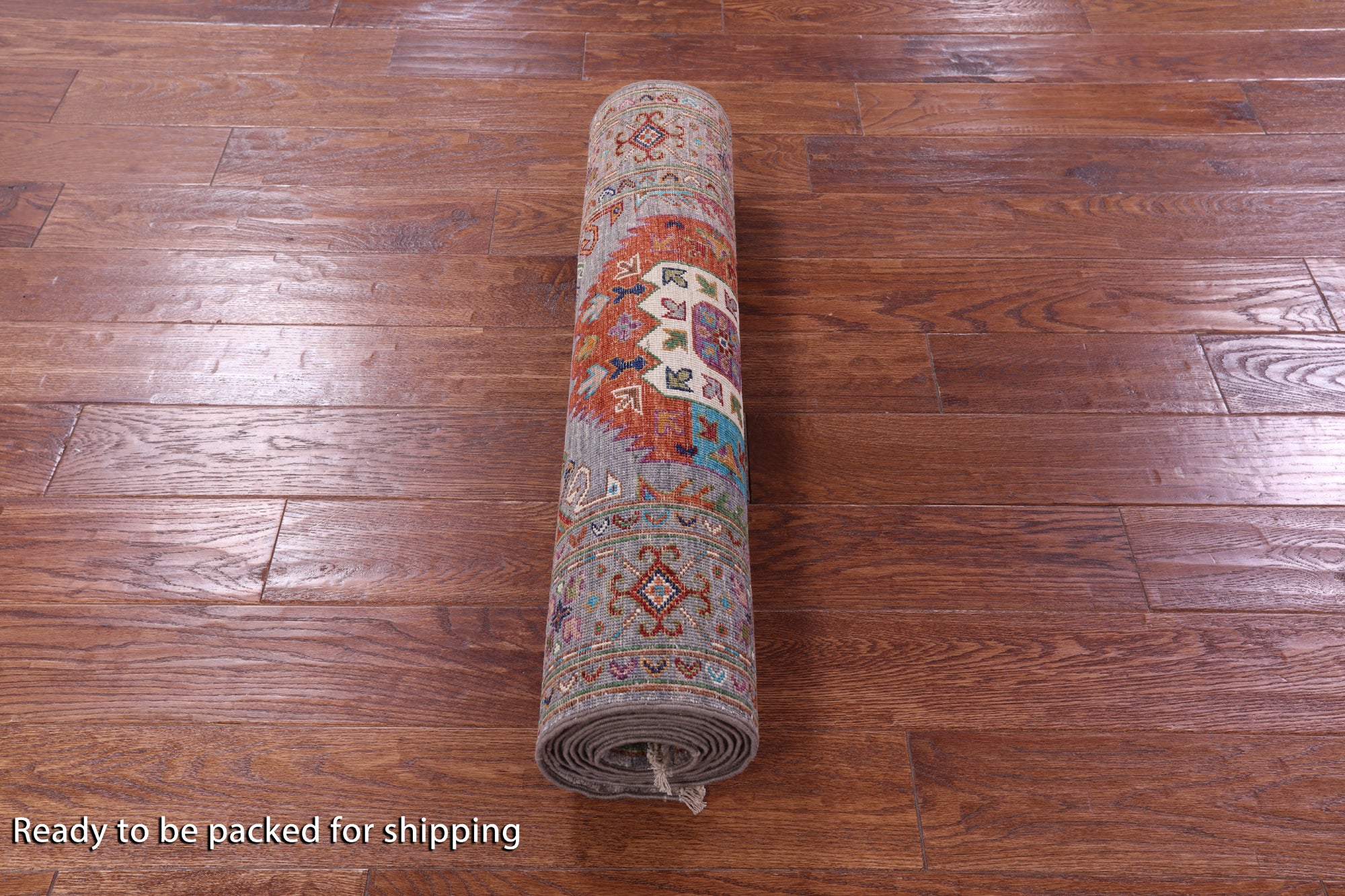 Turkmen Ersari Hand Knotted Wool Runner Rug - 2' 9" X 9' 9" - Golden Nile