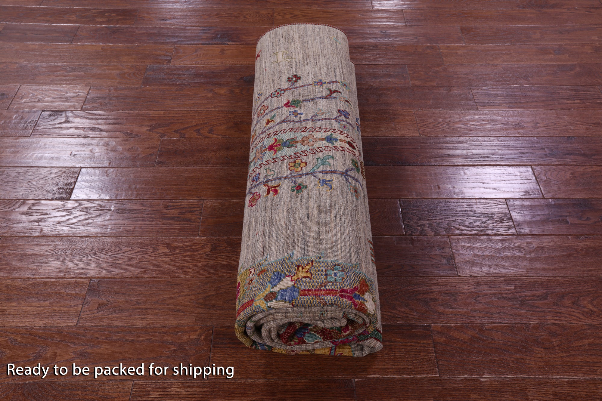 Persian Tribal Gabbeh Hand Knotted Wool Rug - 6' 11" X 9' 10" - Golden Nile