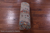 Persian Gabbeh Tribal Hand Knotted Wool Rug - 5' 8" X 7' 8" - Golden Nile