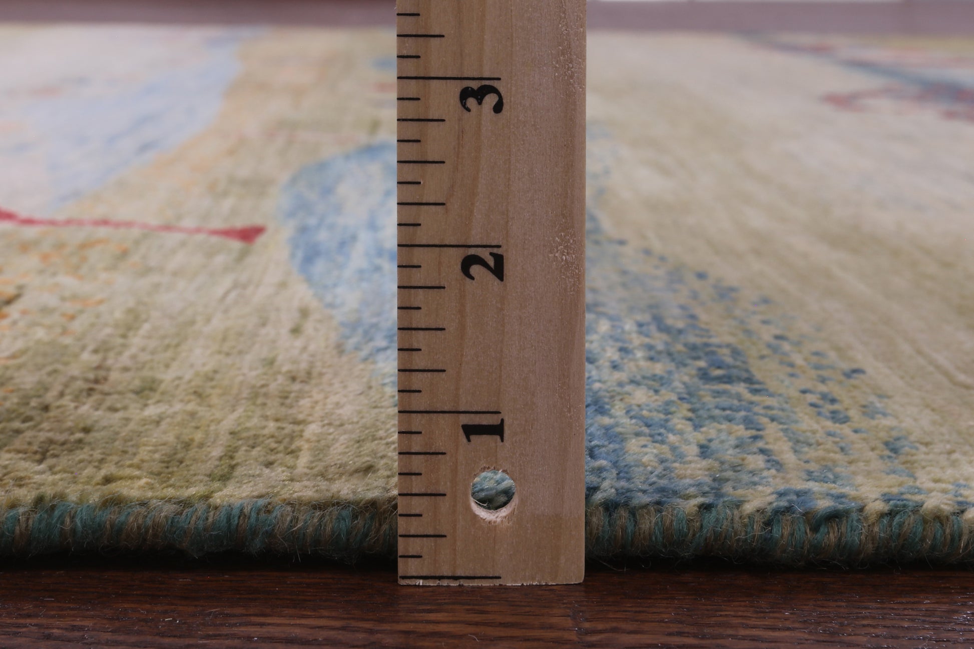 Persian Gabbeh Tribal Hand Knotted Wool Rug - 6' 4" X 9' 7" - Golden Nile
