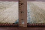 Persian Gabbeh Tribal Hand Knotted Wool Rug - 5' 8" X 7' 9" - Golden Nile
