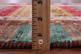 Tribal Persian Gabbeh Hand Knotted Wool Rug - 3' 3" X 5' 2" - Golden Nile