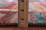 Persian Tribal Gabbeh Hand Knotted Wool Rug - 3' 4" X 5' 1" - Golden Nile