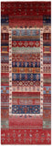 Tribal Persian Gabbeh Hand Knotted Wool Runner Rug - 2' 9" X 7' 11" - Golden Nile