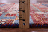 Tribal Persian Gabbeh Hand Knotted Wool Runner Rug - 2' 8" X 8' 0" - Golden Nile