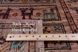 Tribal Persian Gabbeh Hand Knotted Wool Rug - 2' 8" X 4' 1" - Golden Nile