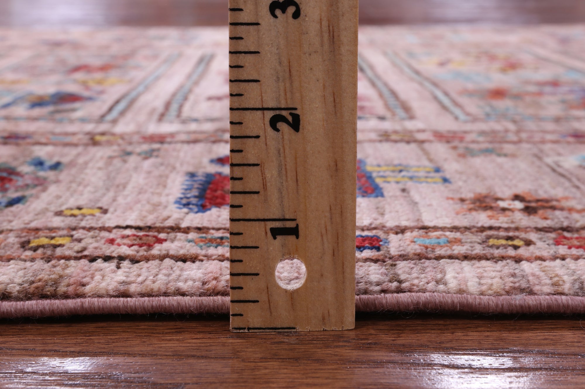 Tribal Persian Gabbeh Hand Knotted Wool Rug - 2' 8" X 4' 1" - Golden Nile