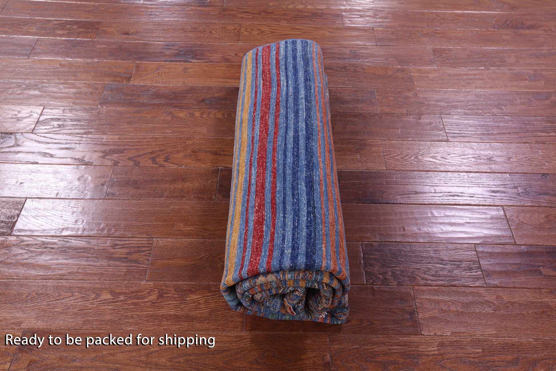 Khorjin Persian Gabbeh Hand Knotted Wool Rug - 5' 9" X 7' 7" - Golden Nile