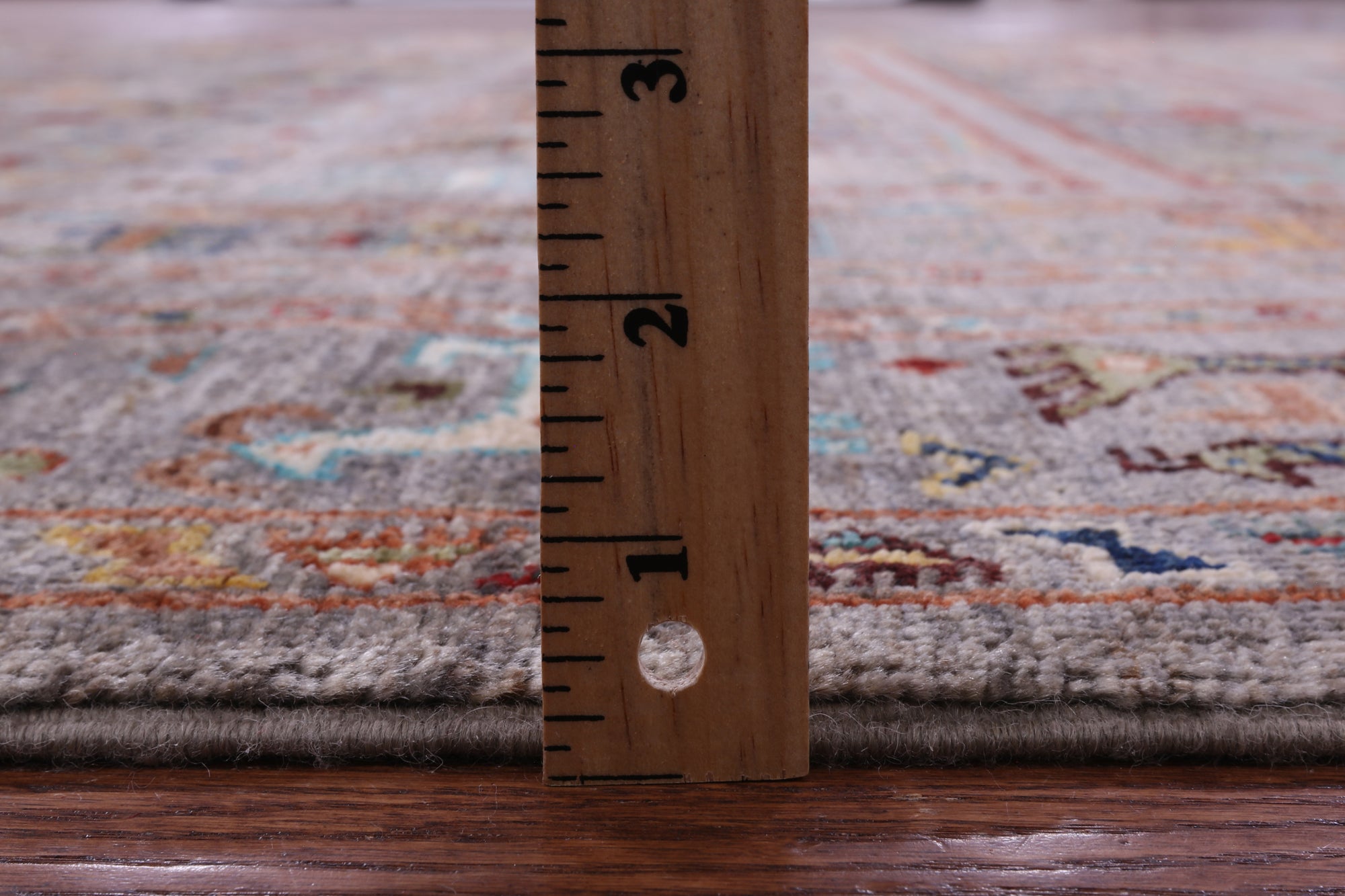 Persian Gabbeh Tribal Hand Knotted Wool Rug - 6' 10" X 9' 8" - Golden Nile