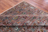 Persian Gabbeh Tribal Hand Knotted Wool Rug - 6' 10" X 9' 8" - Golden Nile