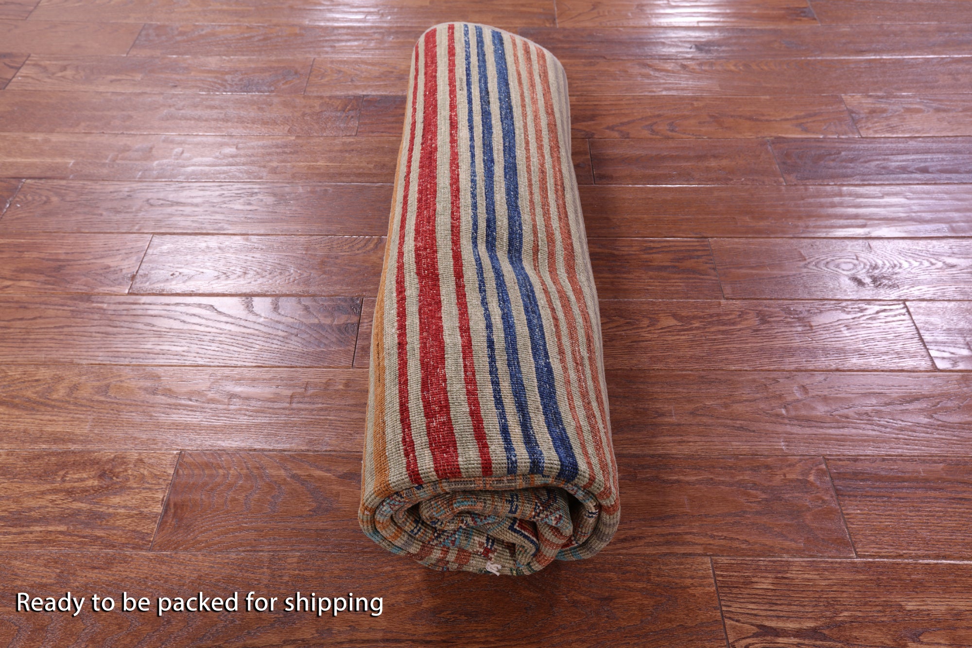 Khorjin Persian Gabbeh Hand Knotted Wool Rug - 5' 7" X 7' 9" - Golden Nile
