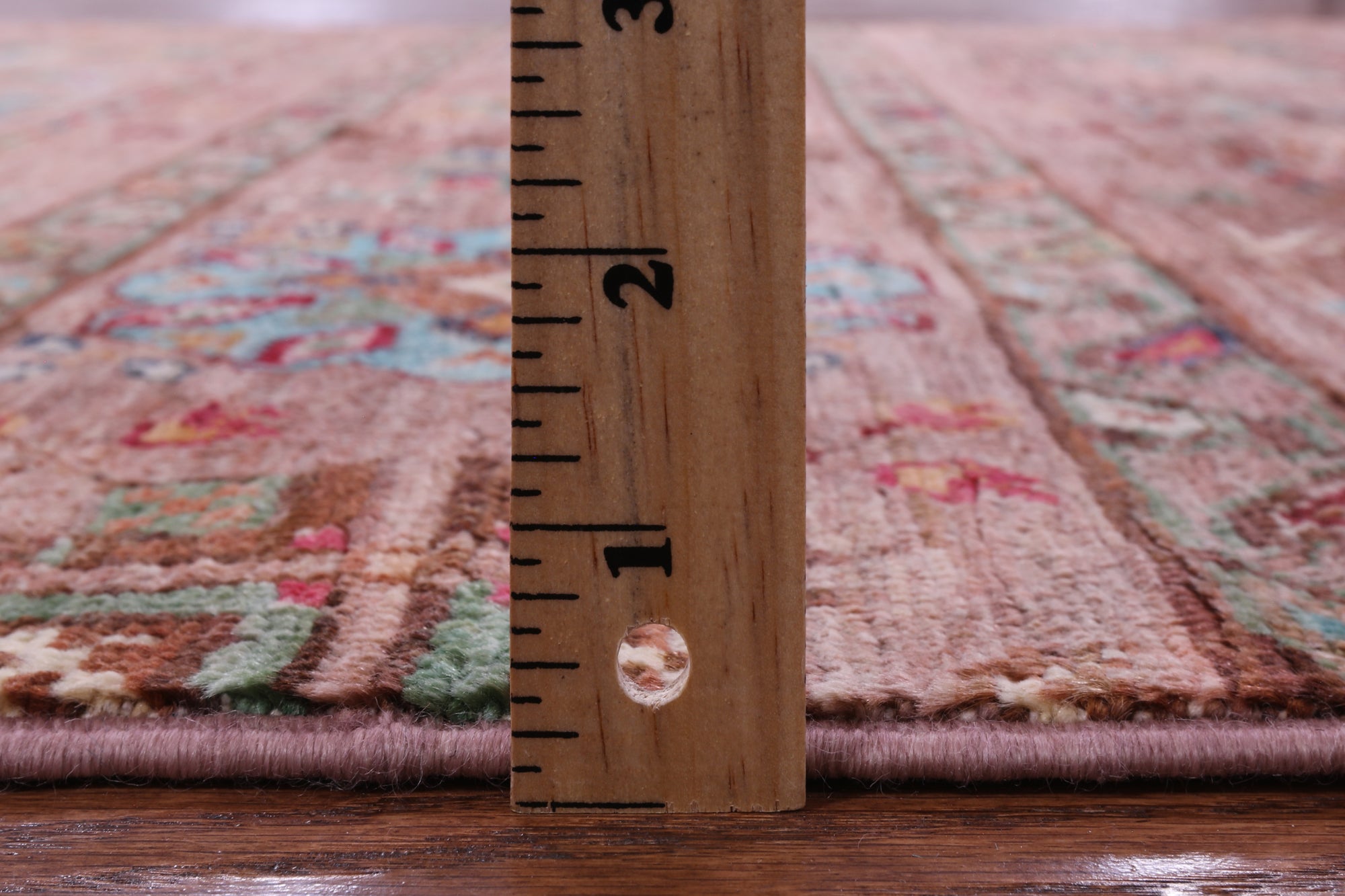 Khorjin Persian Gabbeh Hand Knotted Wool Rug - 3' 11" X 6' 5" - Golden Nile