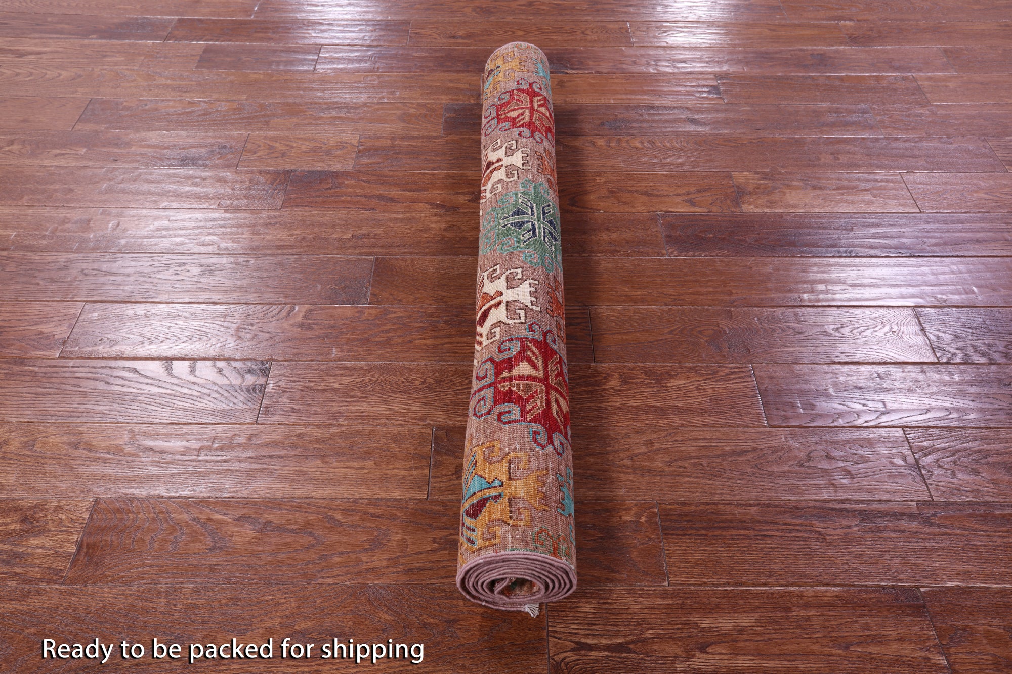 Khorjin Persian Gabbeh Hand Knotted Wool Rug - 3' 11" X 6' 5" - Golden Nile