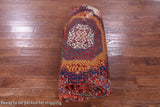 Geometric Persian Mamluk Hand Knotted Wool Rug - 9' 11" X 12' 7" - Golden Nile