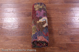 Abstract Contemporary Handmade Wool Rug - 4' 10" X 6' 9" - Golden Nile