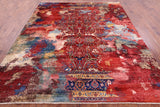 Persian Fine Serapi Hand Knotted Wool Rug - 8' 2" X 9' 8" - Golden Nile