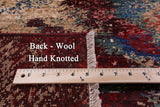 Persian Fine Serapi Hand Knotted Wool Rug - 8' 2" X 9' 8" - Golden Nile