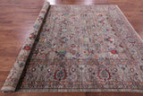 Peshawar Hand Knotted Wool Rug - 8' 9" X 12' 2" - Golden Nile