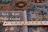 Turkmen Ersari Hand Knotted Wool Rug - 4' 2" X 6' 3" - Golden Nile