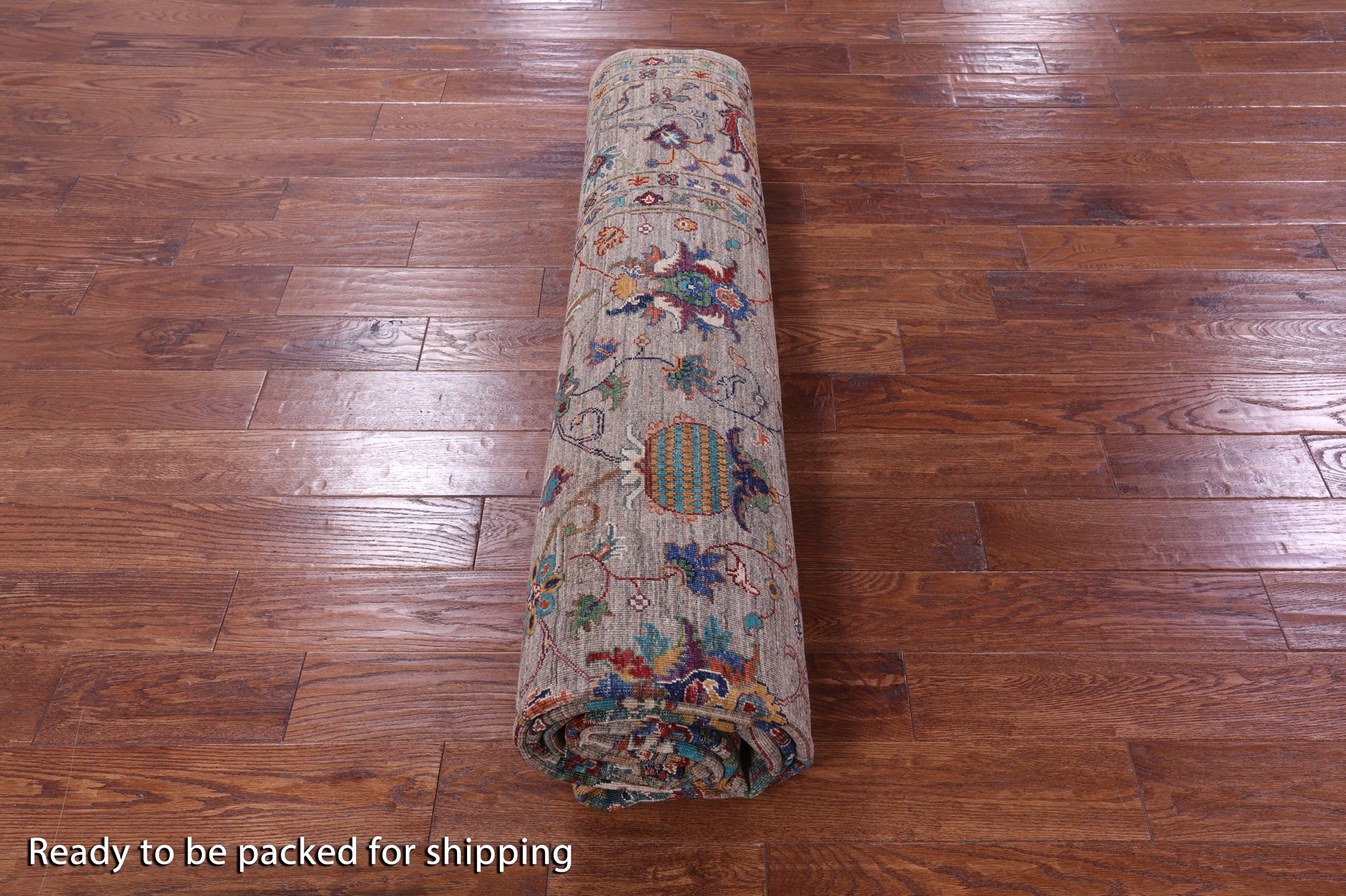 Peshawar Hand Knotted Wool Rug - 8' 9" X 12' 2" - Golden Nile