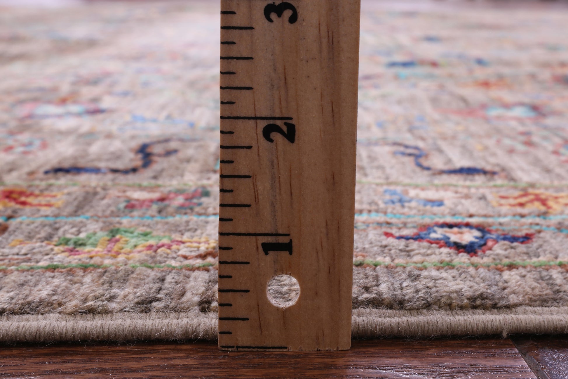 Peshawar Hand Knotted Wool Rug - 8' 9" X 12' 2" - Golden Nile