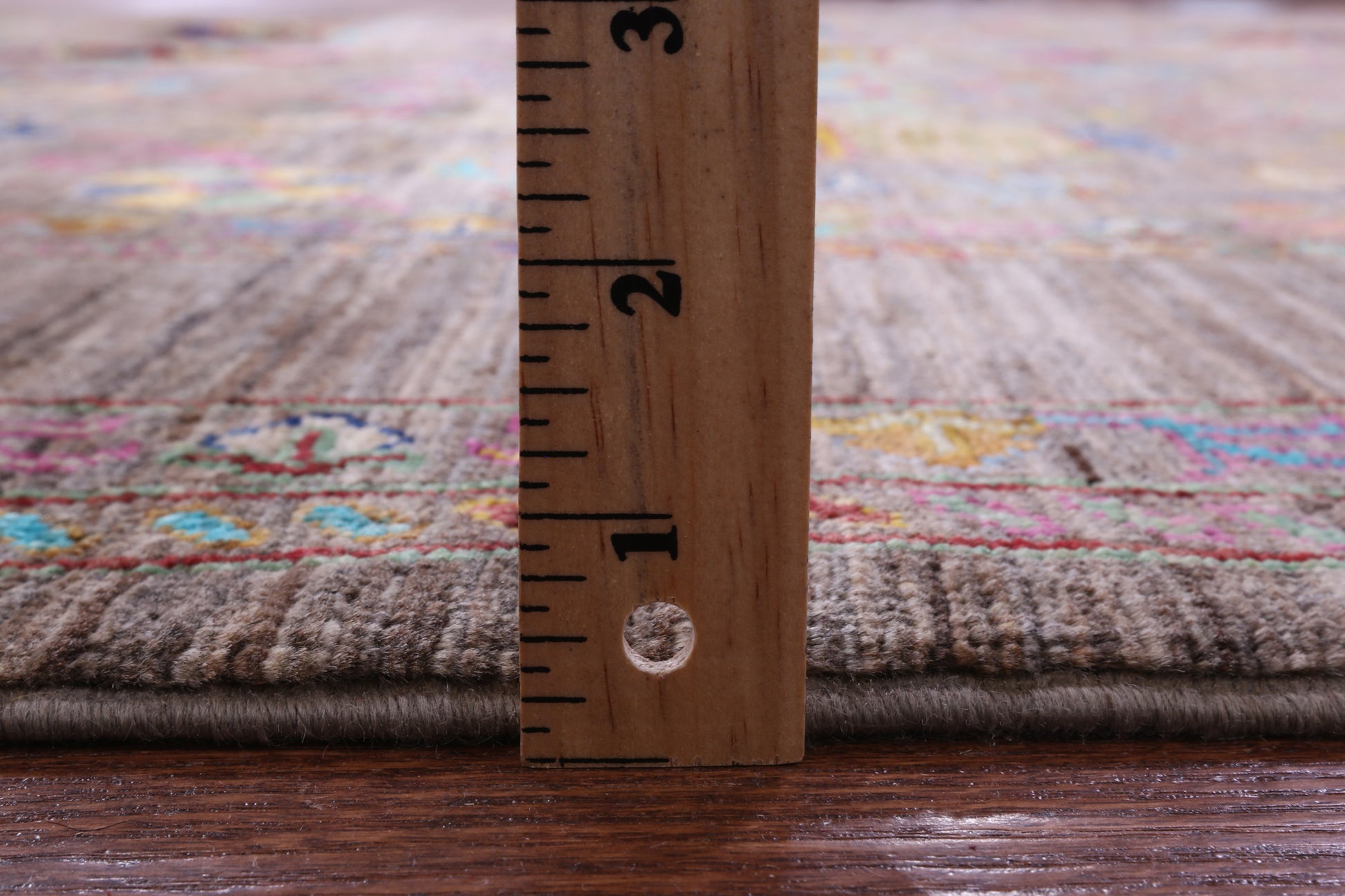 Peshawar Hand Knotted Wool Rug - 8' 4" X 9' 10" - Golden Nile