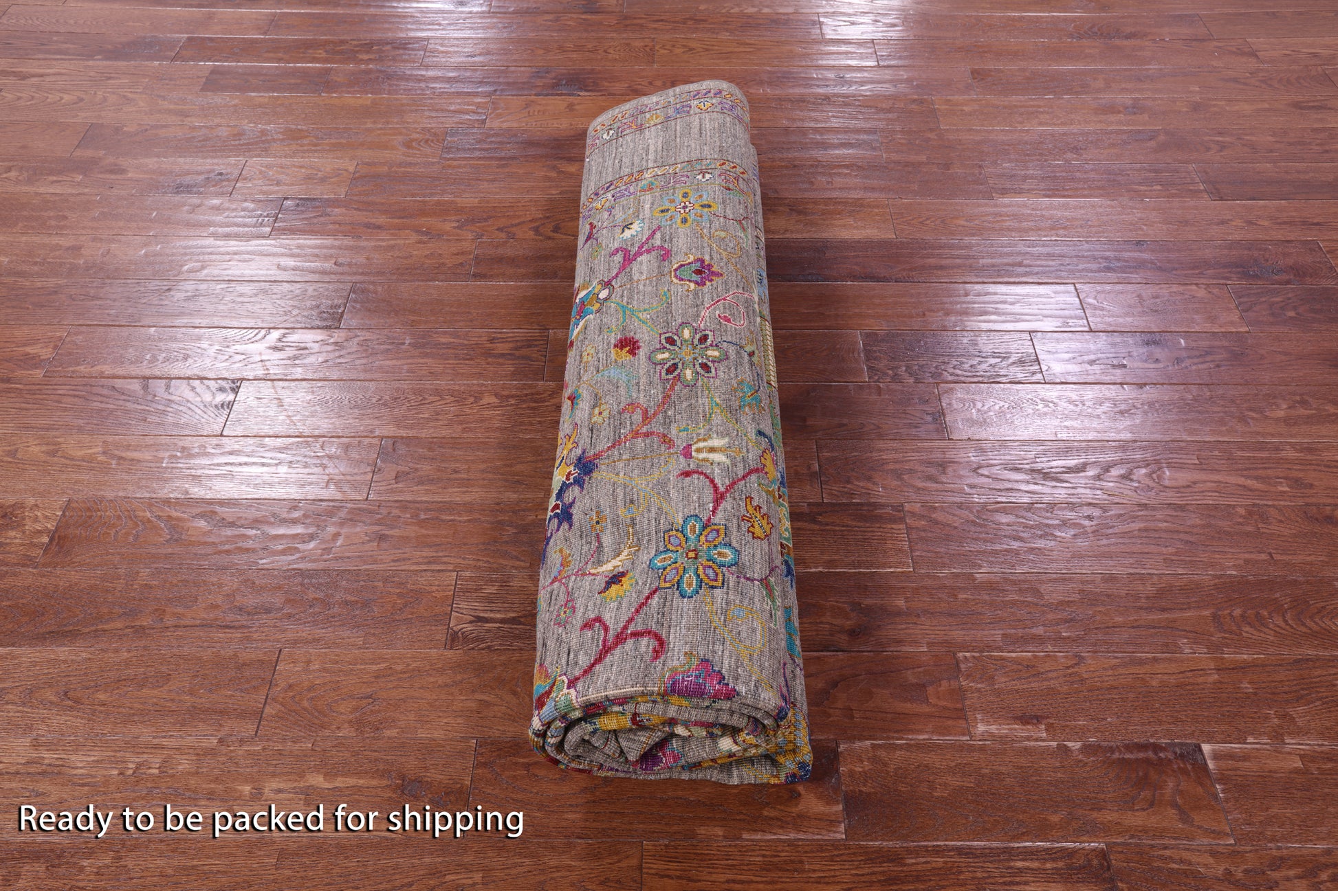 Peshawar Hand Knotted Wool Rug - 8' 4" X 9' 10" - Golden Nile