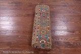 Tribal Persian Gabbeh Hand Knotted Wool Rug - 6' 8" X 9' 9" - Golden Nile